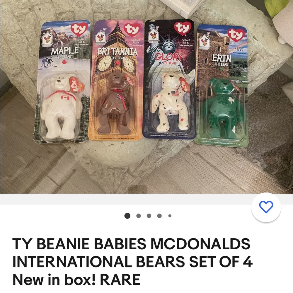 Very rare vintage 2nd generation of TY beanie babies!!